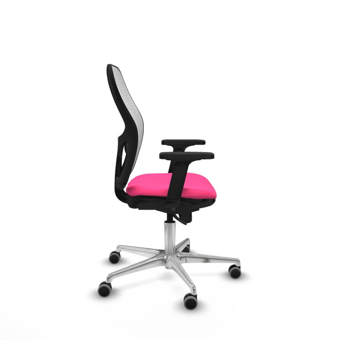 PIQUERAS Y CRESPO Silla de oficina Jorquera Rosa y Blanco PIQUERAS Y CRESPO Silla de oficina Jorquera Rosa y Blanco