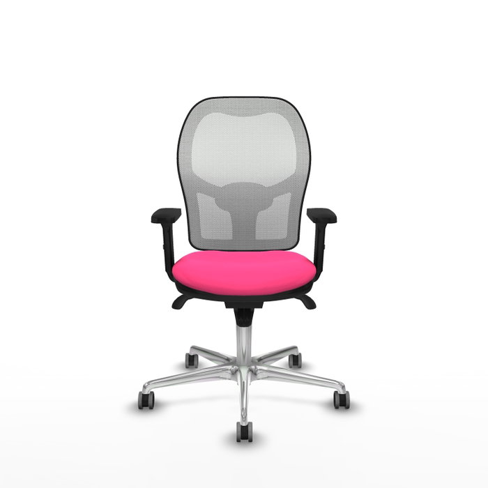 PIQUERAS Y CRESPO Silla de oficina Jorquera Rosa y Blanco PIQUERAS Y CRESPO Silla de oficina Jorquera Rosa y Blanco