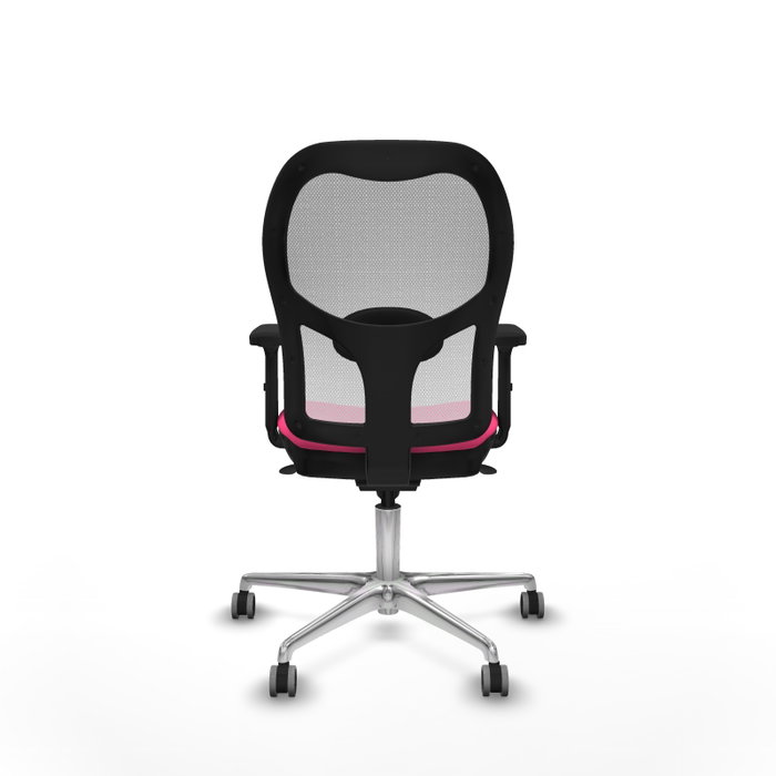 PIQUERAS Y CRESPO Silla de oficina Jorquera Rosa y Blanco PIQUERAS Y CRESPO Silla de oficina Jorquera Rosa y Blanco
