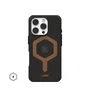 Urban Armor Gear Plyo Funda para Apple iPhone 16 Pro (6.3") - Negro Bronce, Resistente a Golpes, Compatible MagSafe