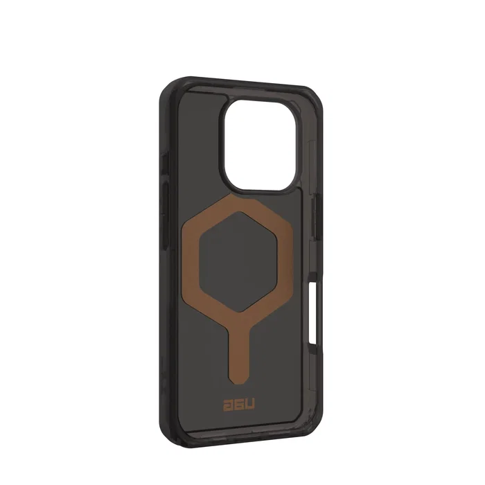 Urban Armor Gear Plyo Funda para Apple iPhone 16 Pro (6.3") - Negro Bronce, Resistente a Golpes, Compatible MagSafe