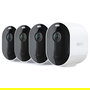 Arlo Pro 6 VMC4470P - Pack de 4 Cámaras de Seguridad Exterior 2K 4MP IP65, Inalámbricas, Visión Nocturna, 160° FOV, 12x Zoom, Alexa, Google Assistant