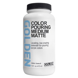 Golden Clr Pouring Medio Matte 473 ml