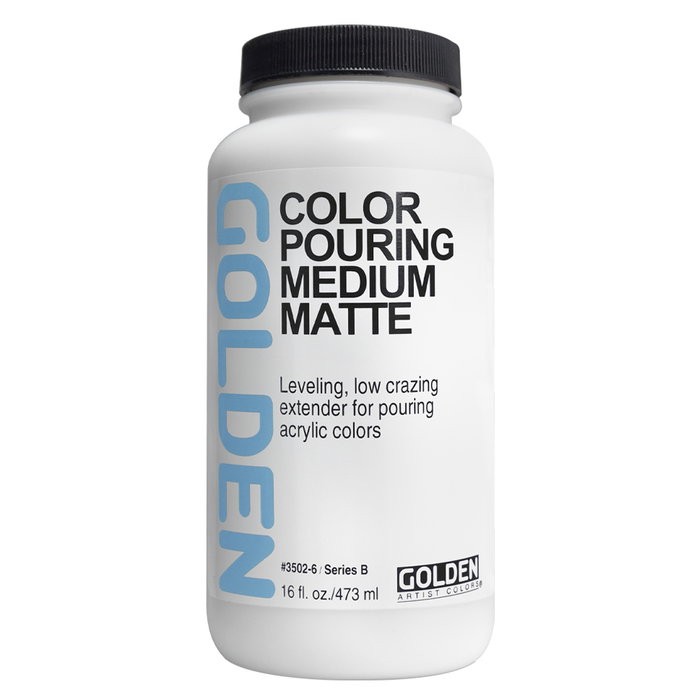 Golden Clr Pouring Medio Matte 473 ml Golden Clr Pouring Medio Matte 473 ml