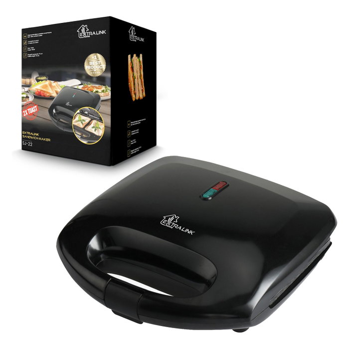 Extralink Sandwich Maker Smart Life SJ-22, 750W