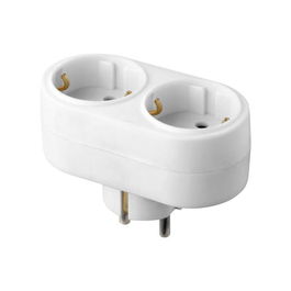 ORNO Ladrón de 2 Tomas Schuko ORAE13270(GS)/W