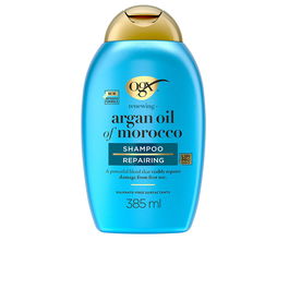 Ogx Champú Aceite de Argán de Marruecos Hidratante y Reparador Cabello Seco y Dañado Extra Fuerte 385 ml