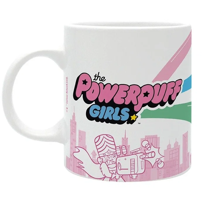 Abystyle Taza cerámica Las Supernenas Powerpuff Girls 320ml, diseño Mojo Jojo, apta microondas