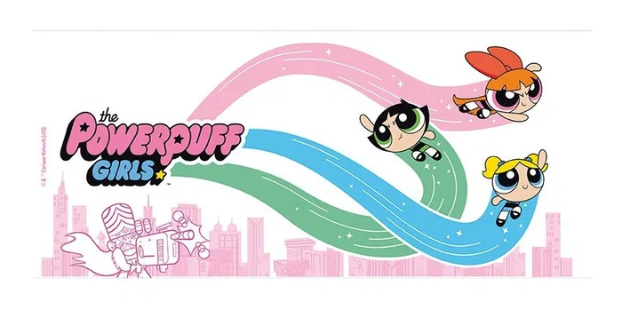 Abystyle Taza cerámica Las Supernenas Powerpuff Girls 320ml, diseño Mojo Jojo, apta microondas