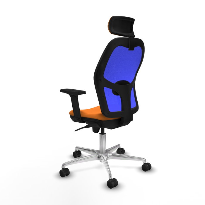 PIQUERAS Y CRESPO Silla de oficina Jorquera con mecanismo Sincro en Negro PIQUERAS Y CRESPO Silla de oficina Jorquera con mecanismo Sincro en Negro