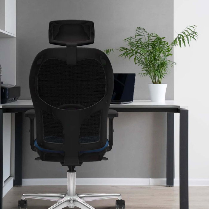 PIQUERAS Y CRESPO Silla de oficina Jorquera con mecanismo Sincro en Negro PIQUERAS Y CRESPO Silla de oficina Jorquera con mecanismo Sincro en Negro