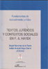 Textos jurídicos y contextos sociales en F. A. Hayek, Ángel Sánchez de la Torre [et al.] - DYKINSON
