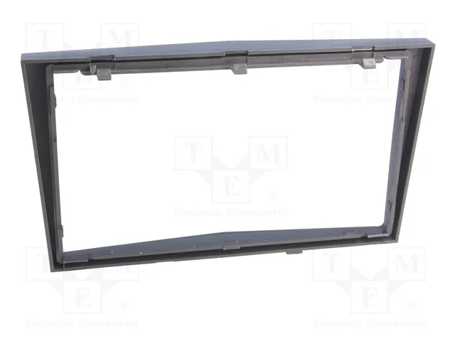 PER.PIC. Bastidor de montaje de radio Opel 2 DIN gris (acero)