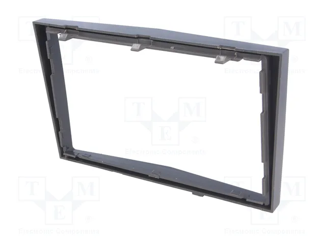 PER.PIC. Bastidor de montaje de radio Opel 2 DIN gris (acero)