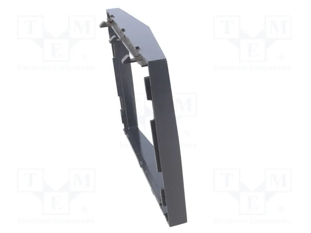 PER.PIC. Bastidor de montaje de radio Opel 2 DIN gris (acero)