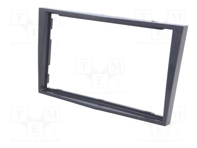 PER.PIC. Bastidor de montaje de radio Opel 2 DIN gris (acero)