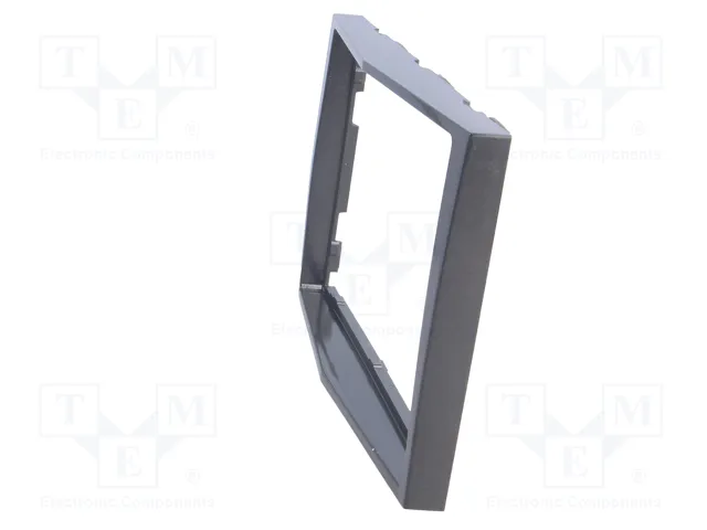 PER.PIC. Bastidor de montaje de radio Opel 2 DIN gris (acero)