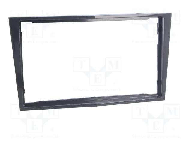 PER.PIC. Bastidor de montaje de radio Opel 2 DIN gris (acero)