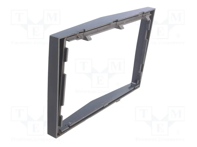 PER.PIC. Bastidor de montaje de radio Opel 2 DIN gris (acero)