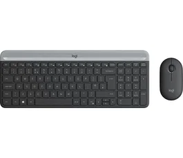 Logitech 920-009200 Combo de Teclado y Ratón Inalámbrico RF QWERTY Nórdico Grafito