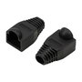 LogiLink MP0064 Funda Sujetacables RJ-45 Negro 6.5mm, 50 piezas