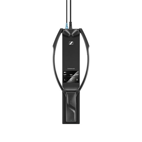 Epos Sennheiser Rs 5200 Rf Auriculares Inalámbricos para TV con Transmisor TR 5000, Sonido Hasta 125 dB, Alcance 70 m, 12 h Autonomía, Carga Inalámbrica, Óptica/Jack 3.5 mm