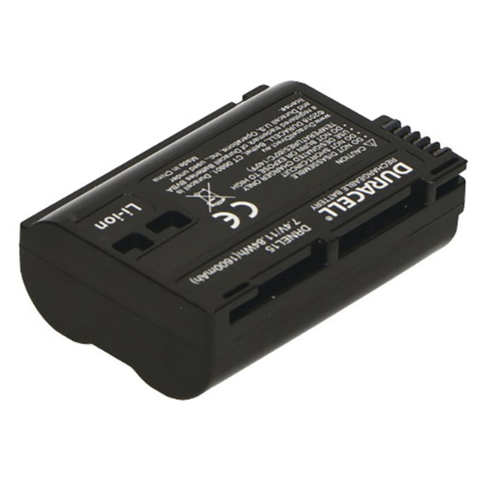 Duracell Batería Li-Ion 1600mAh para Nikon EN-EL15 Duracell Batería Li-Ion 1600mAh para Nikon EN-EL15