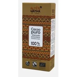 ALTERNATIVA 3 Cacao en Polvo Desgrasado 150g Bio - 10-12% Grasa - Fairtrade, Vegano, Sin Gluten, Ecológico