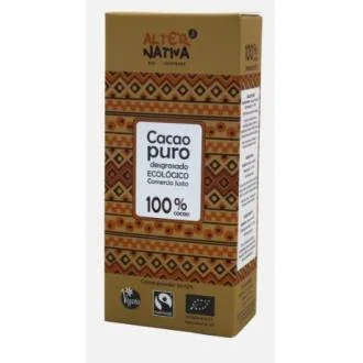 ALTERNATIVA 3 Cacao en Polvo Desgrasado 150g Bio - 10-12% Grasa - Fairtrade, Vegano, Sin Gluten, Ecológico ALTERNATIVA 3 Cacao en Polvo Desgrasado 150g Bio - 10-12% Grasa - Fairtrade, Vegano, Sin Gluten, Ecológico