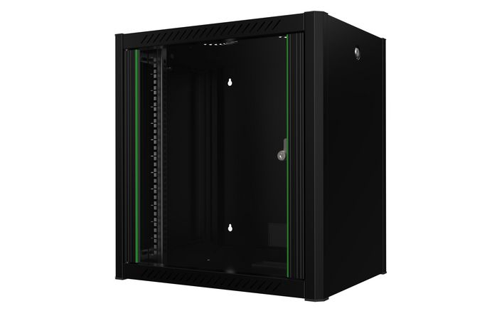 Lanview Armario Rack 19 Pulgadas 12U Montaje en Pared Pro Black Lanview Armario Rack 19 Pulgadas 12U Montaje en Pared Pro Black