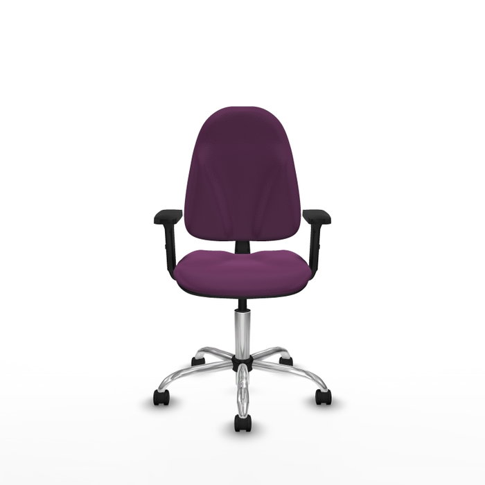 PIQUERAS Y CRESPO Silla de oficina Algarra Morado