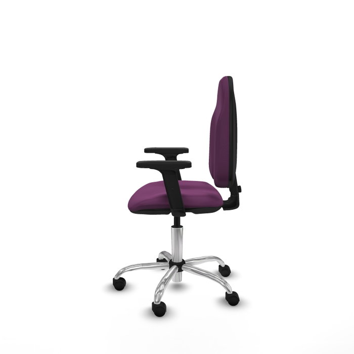 PIQUERAS Y CRESPO Silla de oficina Algarra Morado