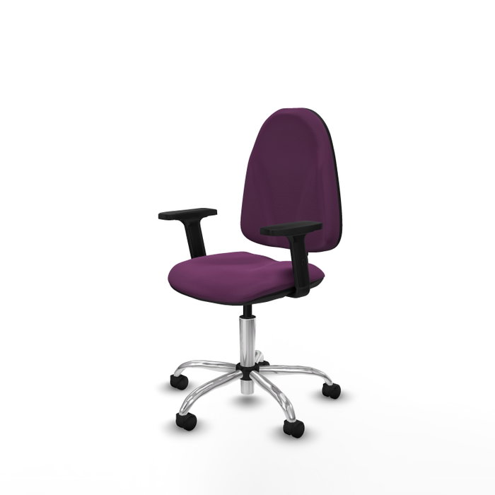 PIQUERAS Y CRESPO Silla de oficina Algarra Morado