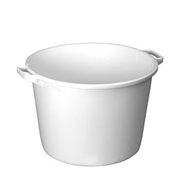 FERVIK Barreño de Almacenamiento Alto de 40 Litros OVIPLAS, 330mm Alto x 480mm Diámetro