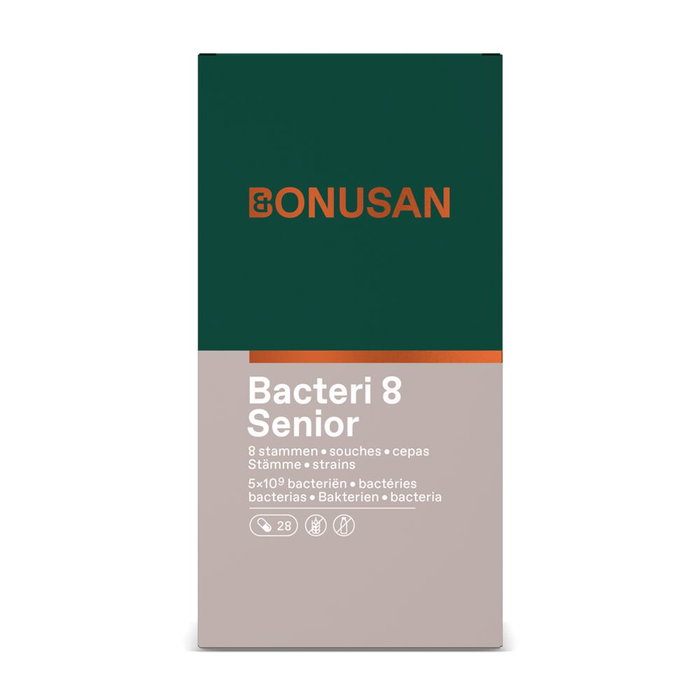 BONUSAN BACTERI 8 senior 28 cápsulas BONUSAN BACTERI 8 senior 28 cápsulas