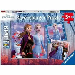 Ravensburger The Snow Queen 2 Puzzle 3x49 piezas con pósteres