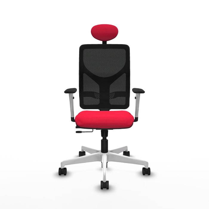 PIQUERAS Y CRESPO Silla de oficina Motilla con mecanismo Sincro/Traslack, Rojo y Negro PIQUERAS Y CRESPO Silla de oficina Motilla con mecanismo Sincro/Traslack, Rojo y Negro