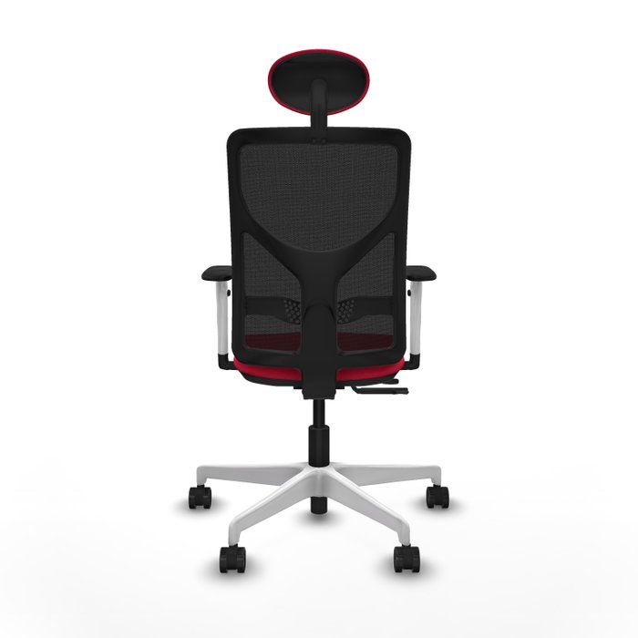 PIQUERAS Y CRESPO Silla de oficina Motilla con mecanismo Sincro/Traslack, Rojo y Negro PIQUERAS Y CRESPO Silla de oficina Motilla con mecanismo Sincro/Traslack, Rojo y Negro