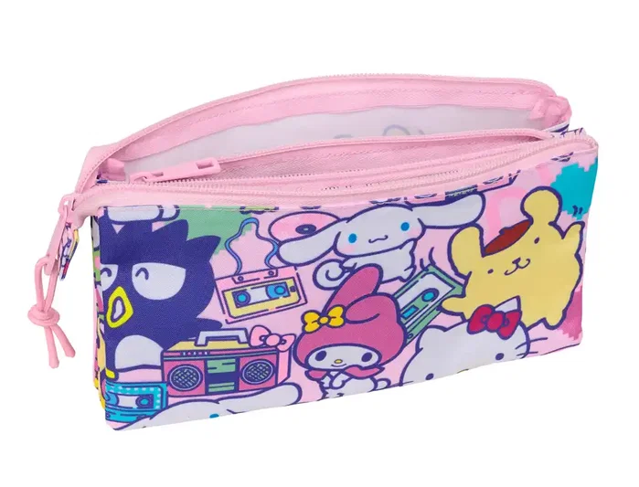 Safta Portatodo Triple Hello Kitty & Friends