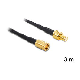 DeLOCK 88648 Cable Coaxial SMB Macho a SMB Macho 3m