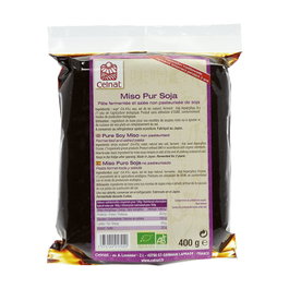 Celnat Hatcho Miso Bio Sin Pasteurizar 400g - Pasta de Soja Fermentada Artesanal