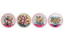 DKD Home Decor Salvamanteles de Dolomita Multicolor 20x20x1 cm