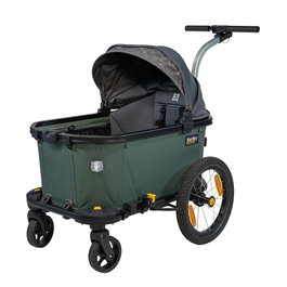 Burley Kit de asiento bebé con protector solar para remolque Hopper