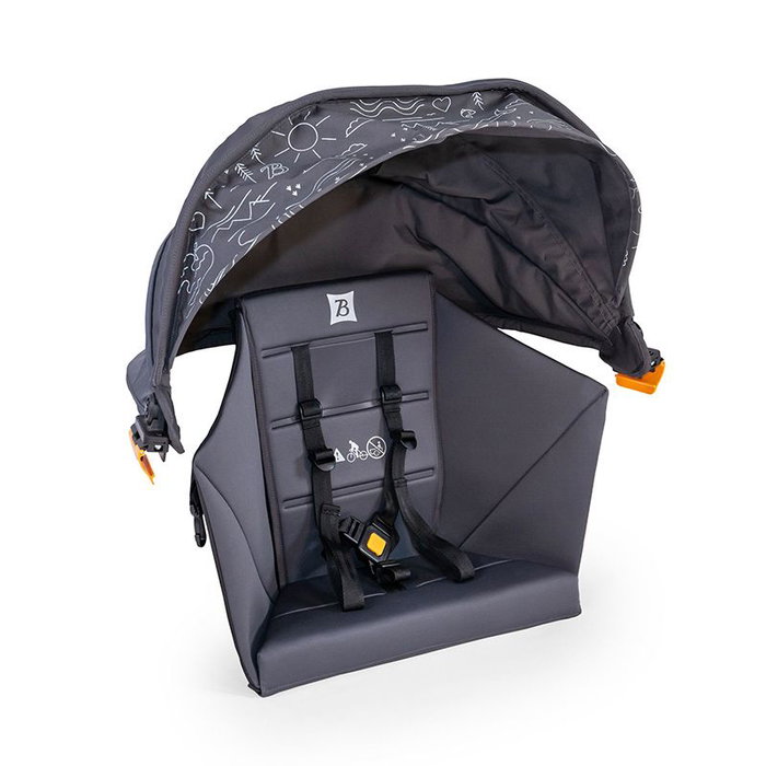 Burley Kit de asiento bebé con protector solar para remolque Hopper