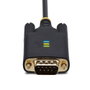 Startech.com 2p6ffc-usb-serial Cambiador de Género para Cable USB-A 2 x DB-9 RS-232 Negro, Gris