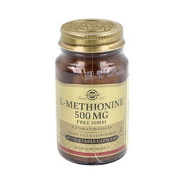 SOLGAR L-Metionina 500Mg 30 Cápsulas
