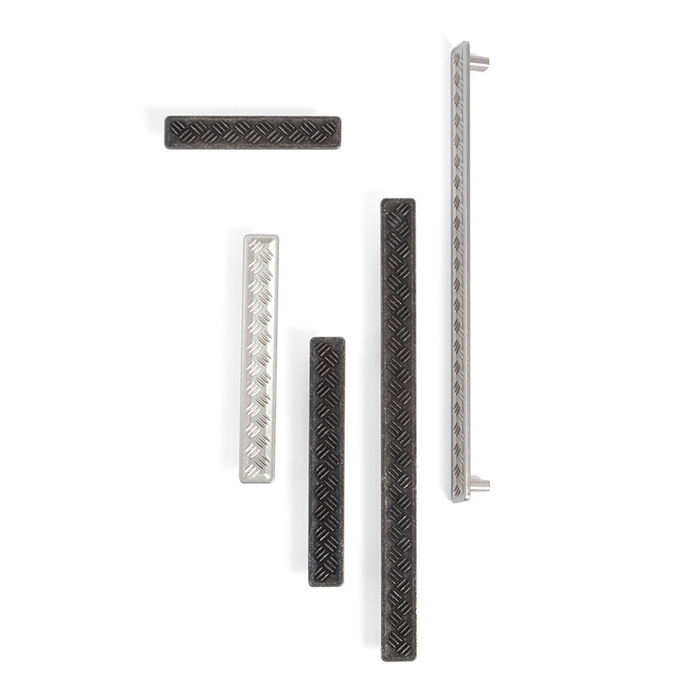 Giusti Tirador Zamak Lain Negro Vintage Distancia Agujero 96Mm