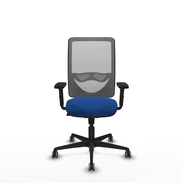 PIQUERAS Y CRESPO Silla de oficina Zulema con mecanismo Sincro, Azul y Gris PIQUERAS Y CRESPO Silla de oficina Zulema con mecanismo Sincro, Azul y Gris