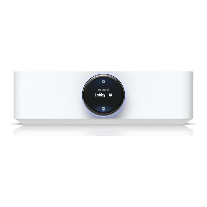 Ubiquiti PowerAmp Blanco con Dolby Atmos y Wi-Fi