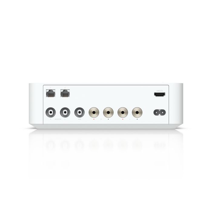 Ubiquiti PowerAmp Blanco con Dolby Atmos y Wi-Fi